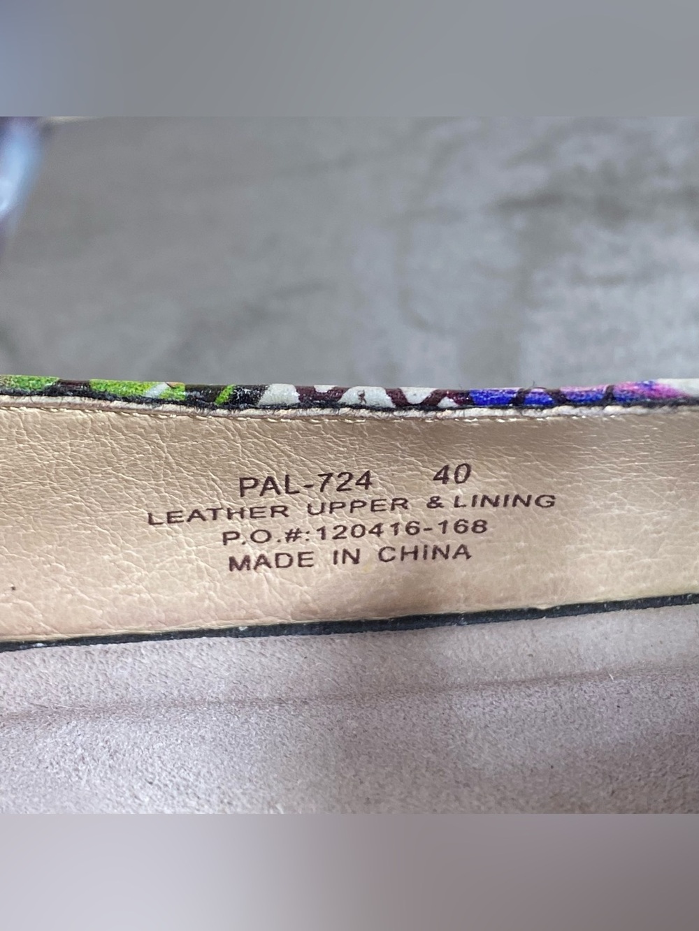 Alegria Paloma Mary Jane Multicolor Women's Size 10 Shoes EU40 Leather - Picture 10 of 11
